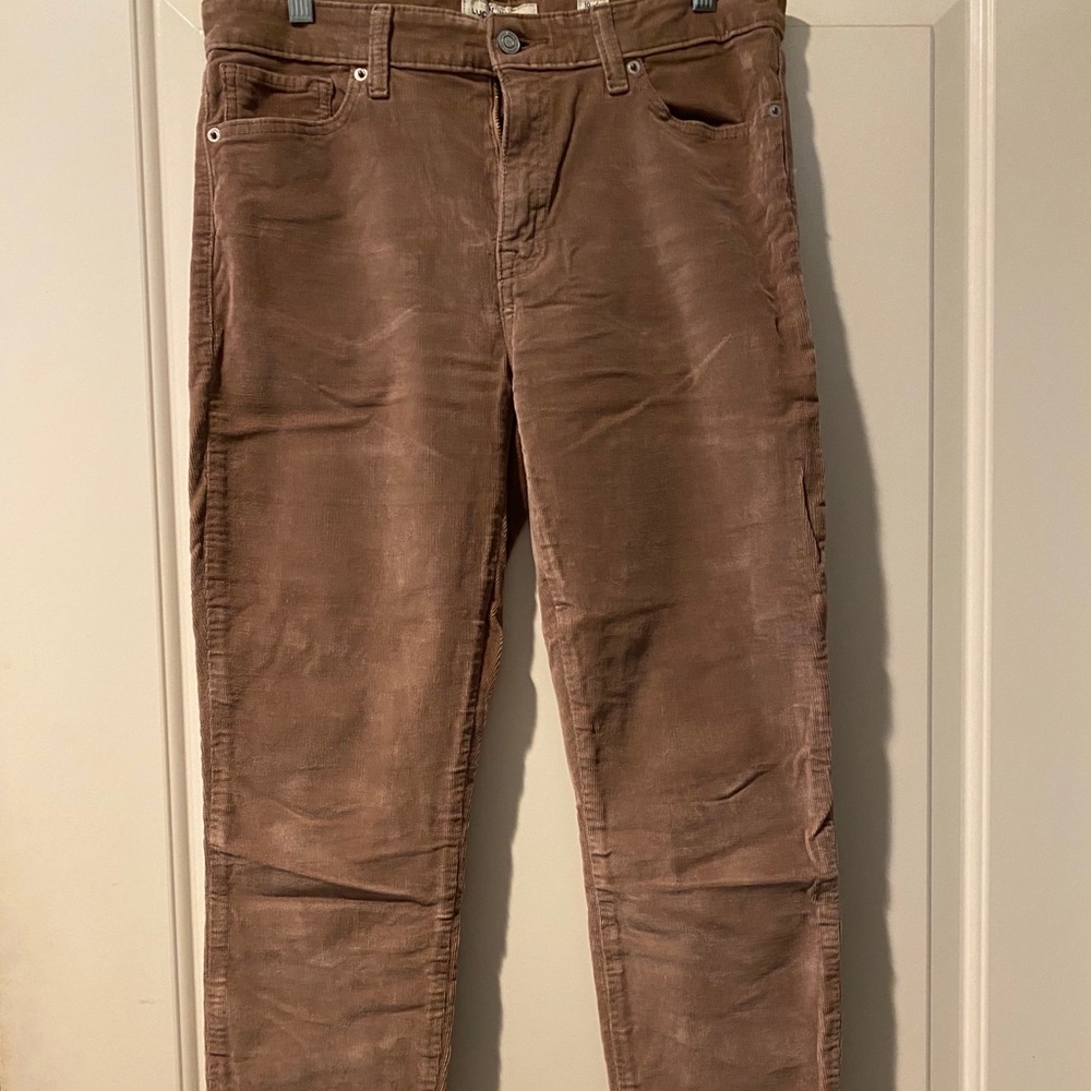 Lucky Brand Ava Skinny corduroy denim pant